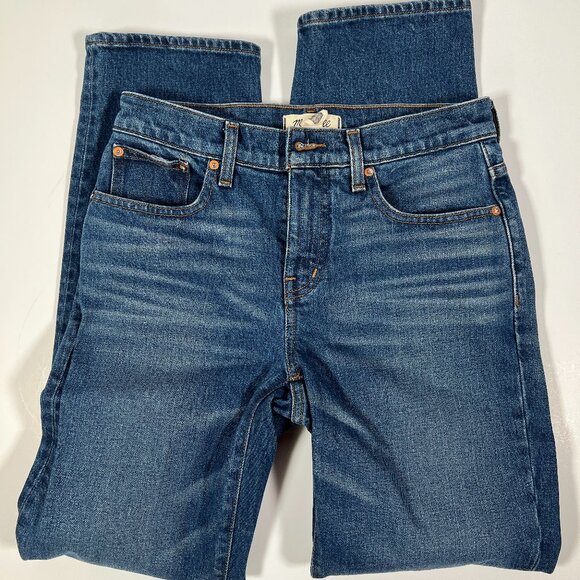 Madewell Pants - Madewell-The '90s Straight Mid-Rise Jean - osada wash - Size 26